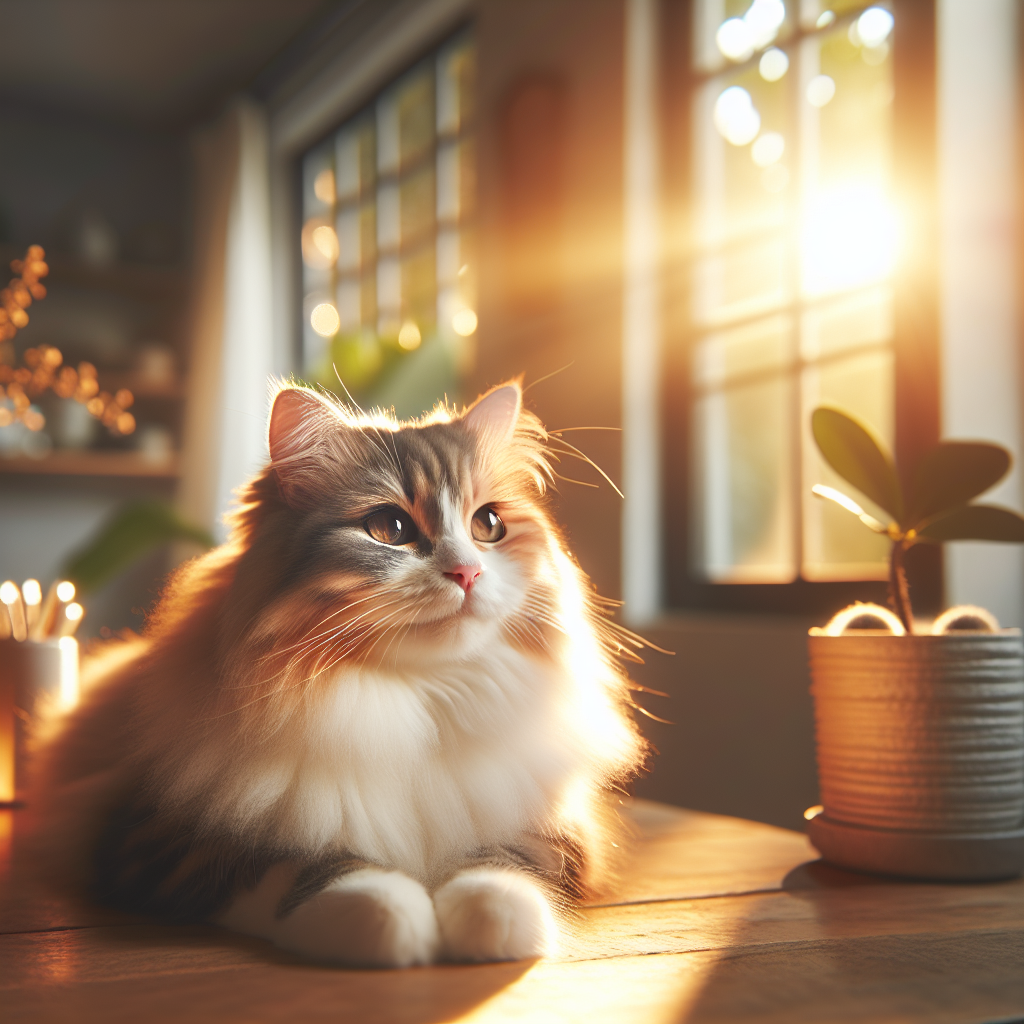 A tabby cat napping in a sunny window.