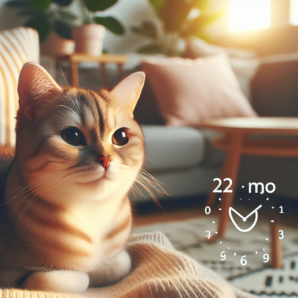 A fluffy tabby cat lounging in a sunbeam on a couch.