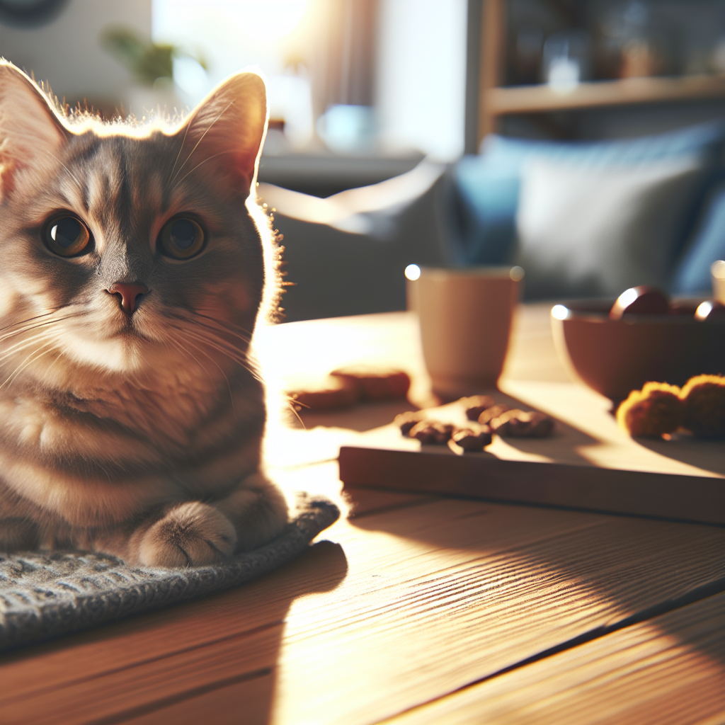 A fluffy tabby cat lounging on a sunny windowsill