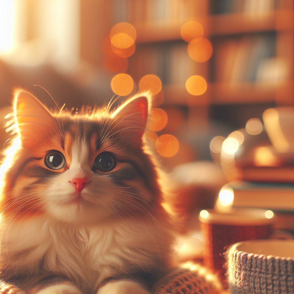 A ginger tabby cat lounging on a sunny windowsill.
