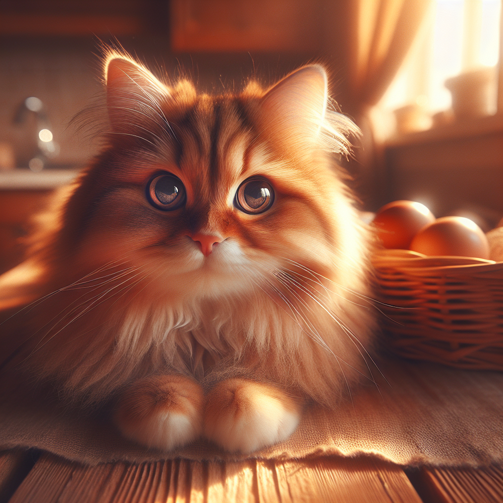 A fluffy tabby cat lounging on a sunlit windowsill.