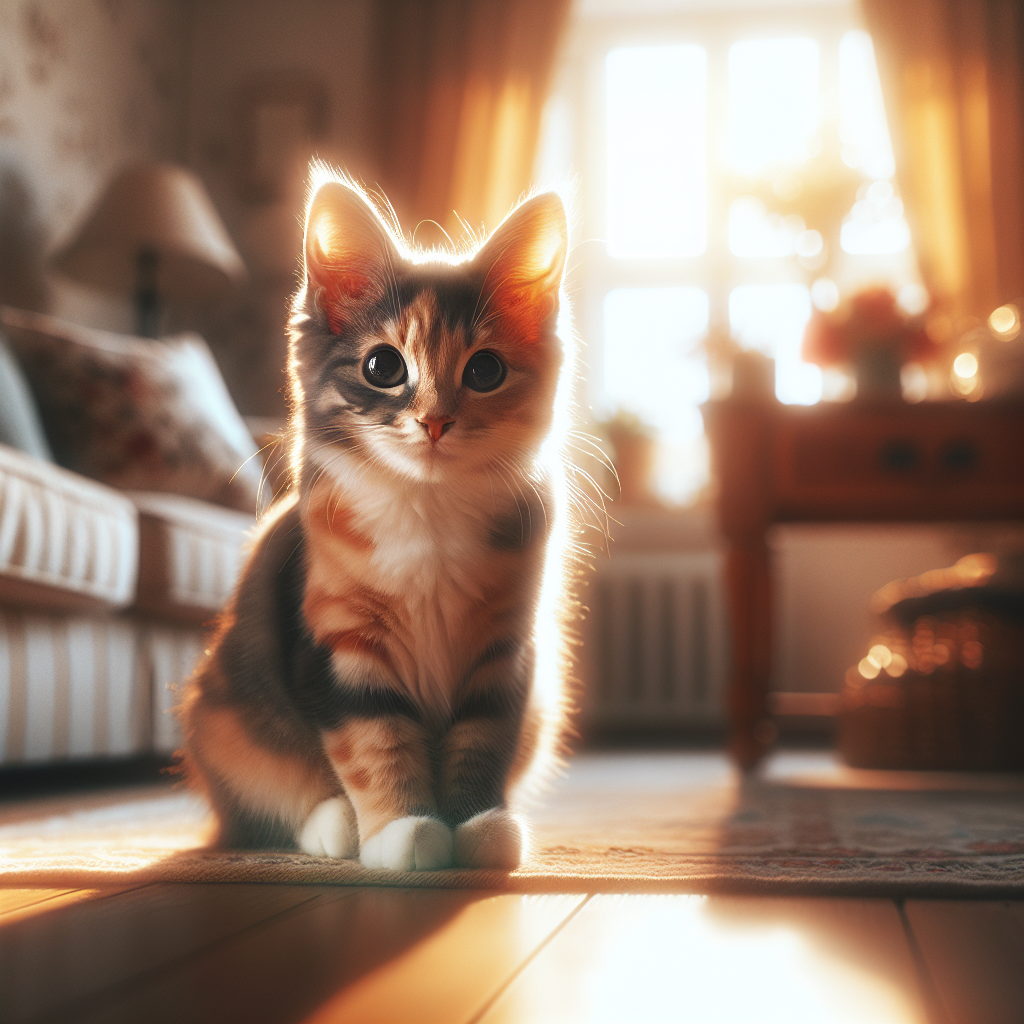A tabby cat lounging on a sunny windowsill