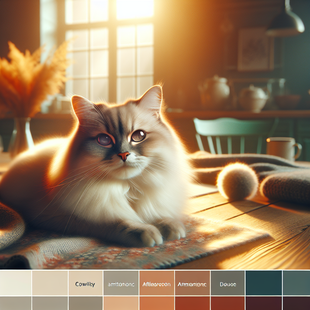 Cat lazily lounging in a sunny window