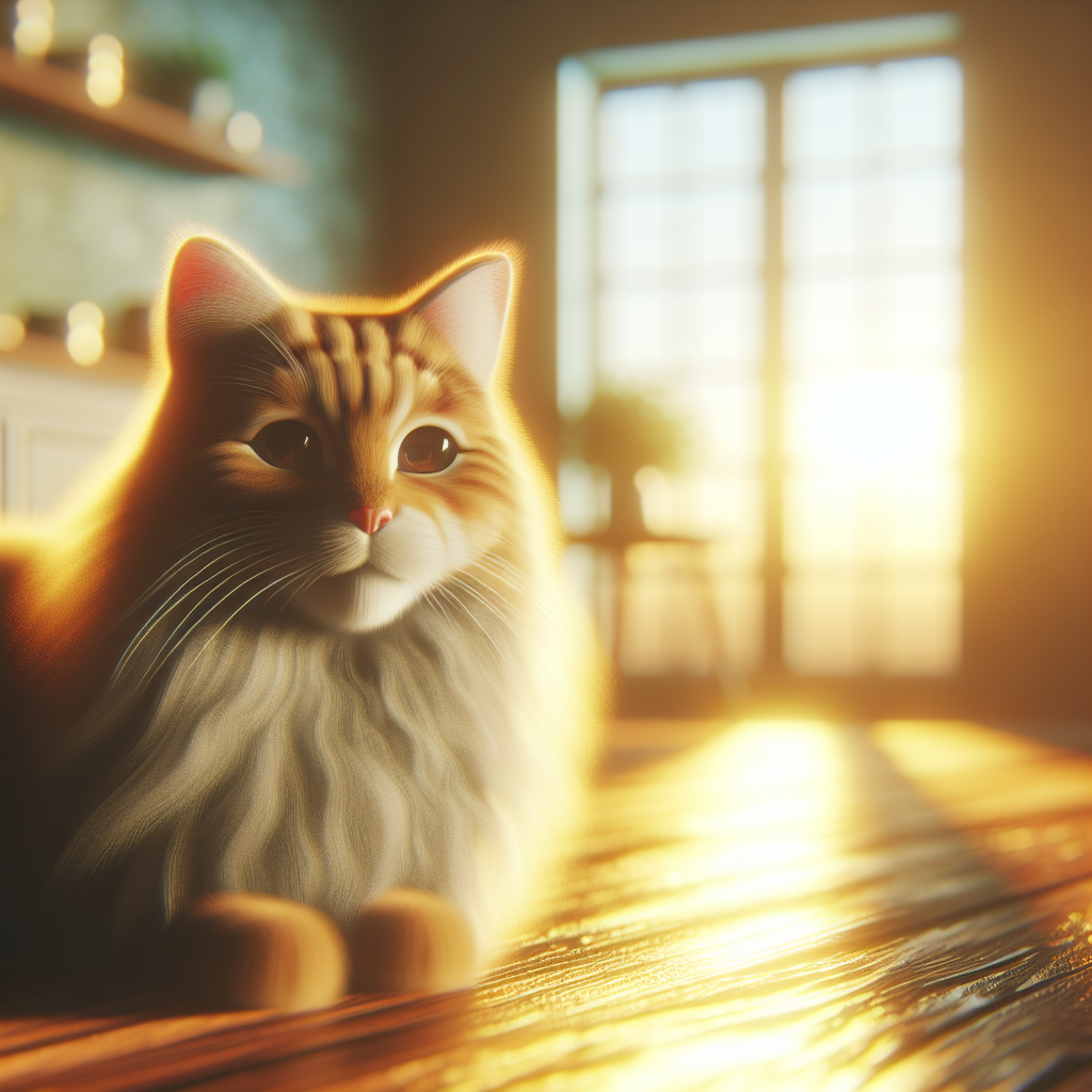 A tabby cat stretching on a sunny windowsill