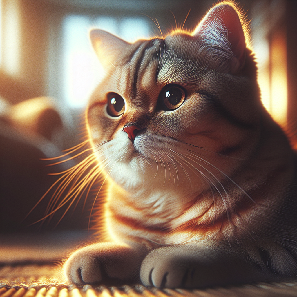 A tabby cat lounging on a sunny windowsill.