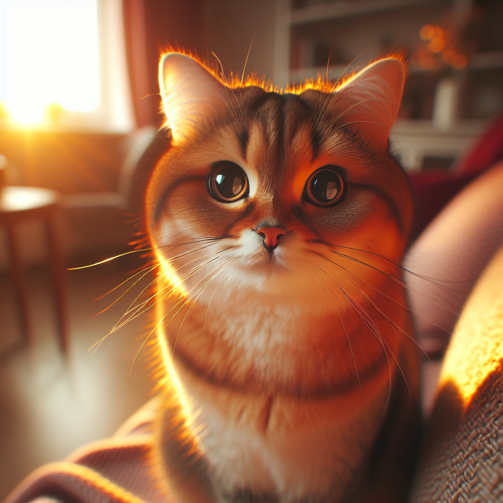 Tabby cat lounging on a sunny windowsill