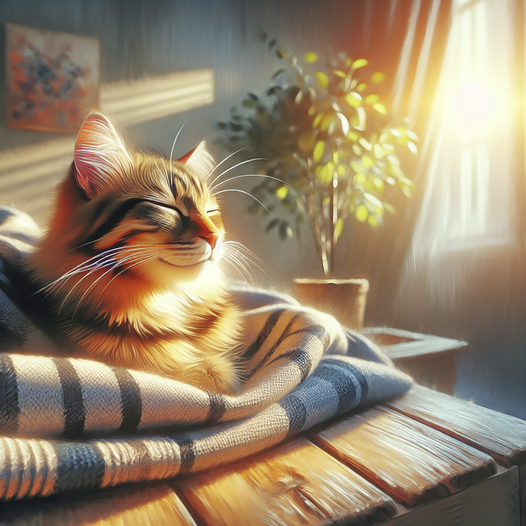 A curious tabby cat looking out of a sunny window