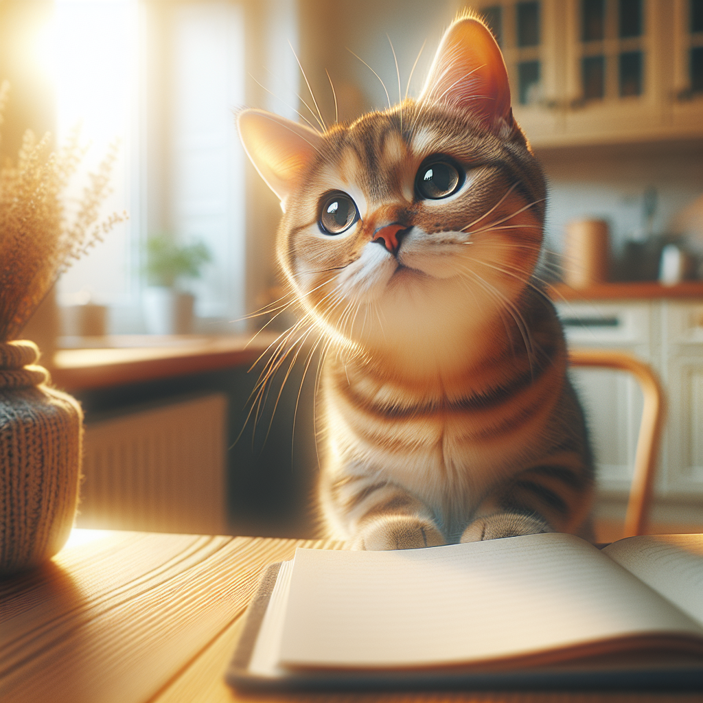 A tabby cat basking in the sun on a windowsill