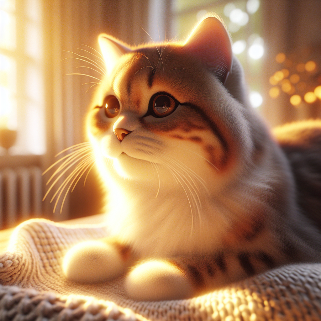 A cat sunbathing on a windowsill.