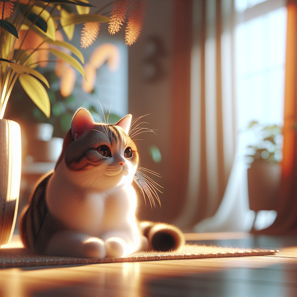 Whiskers the tabby cat lounging on a sunny windowsill