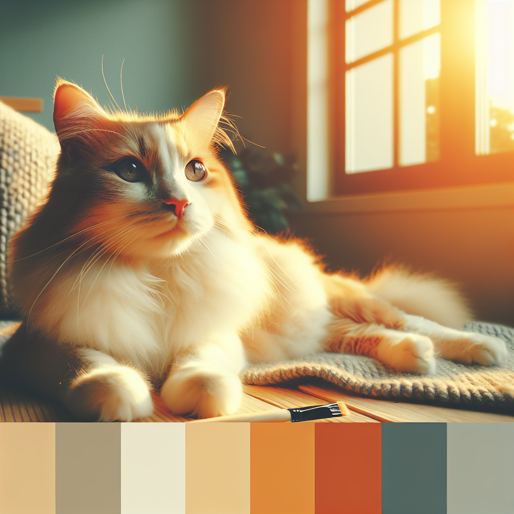 A tabby cat basking in a sunny window sill.