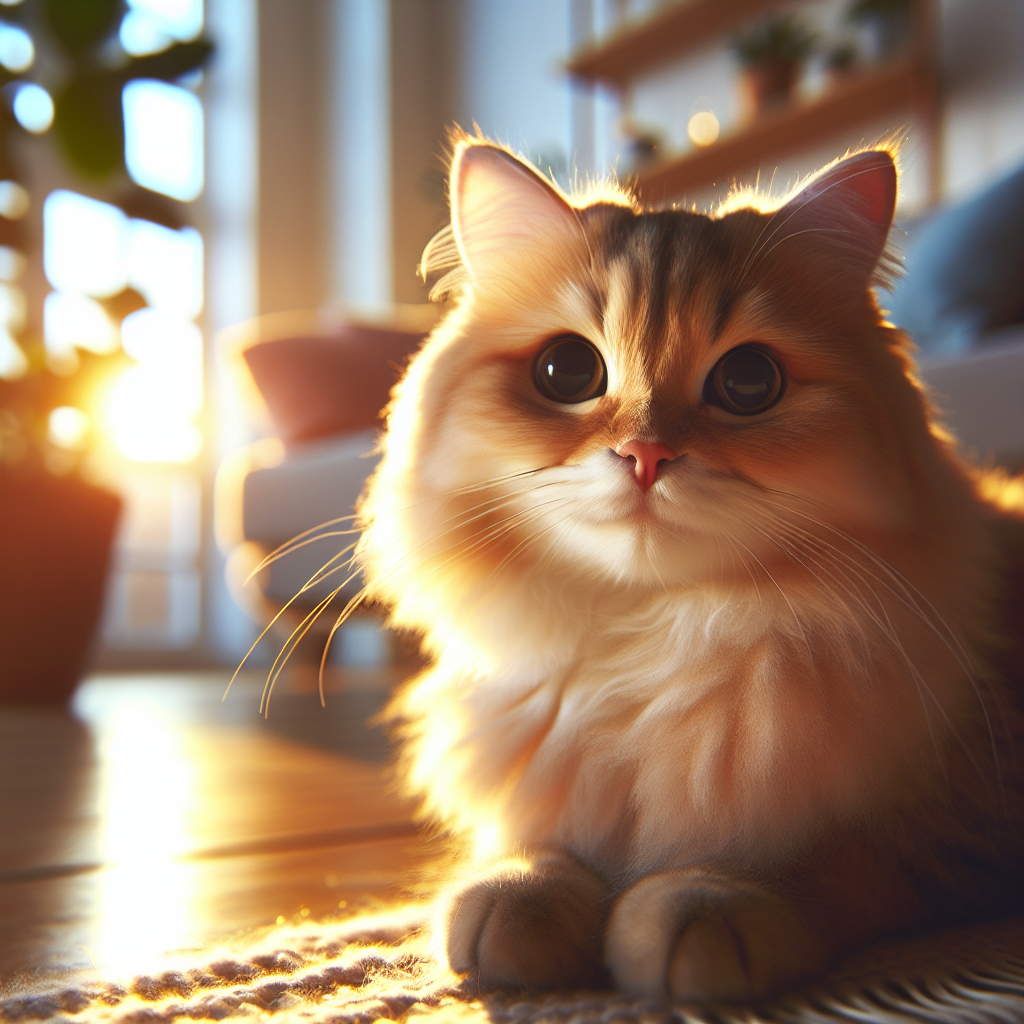 A tabby cat lounging in the sun on a window sill.