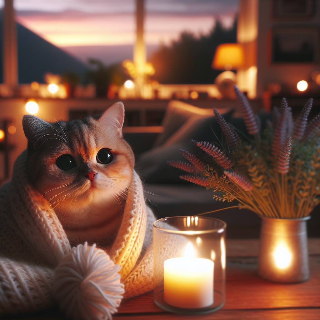 Whiskers, a tabby cat under a moonlit sky
