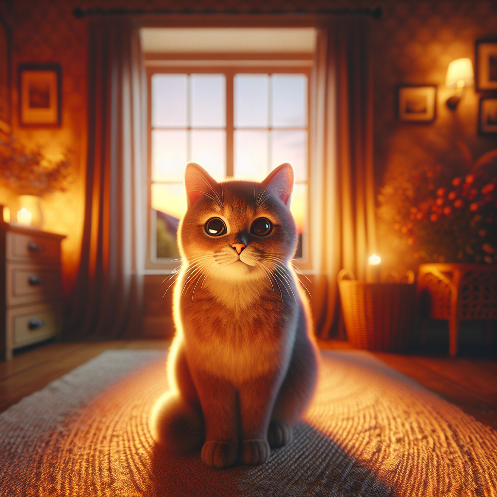 A tabby cat gazing at the night sky full of stars.