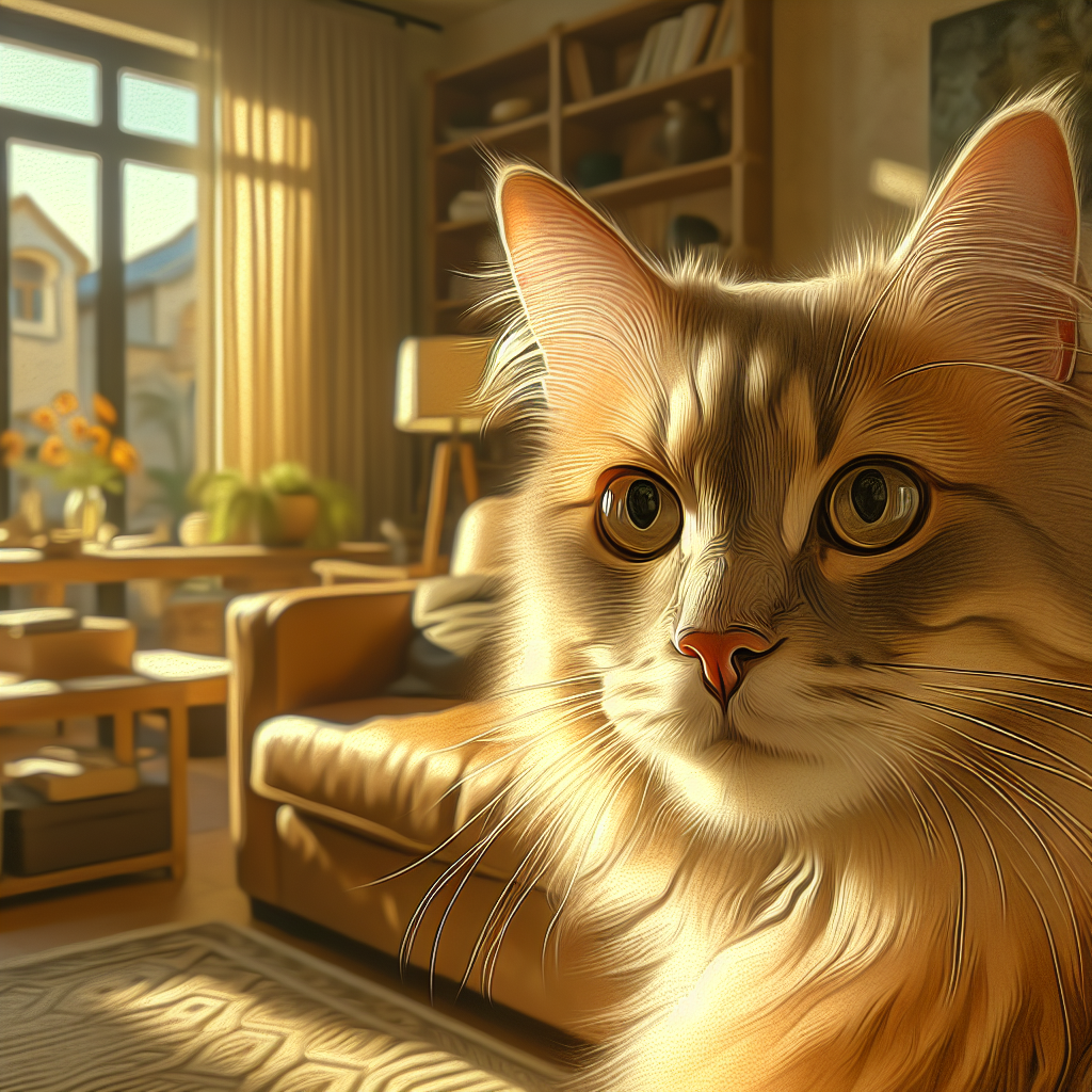 Tabby cat lounging in a sunny window spot