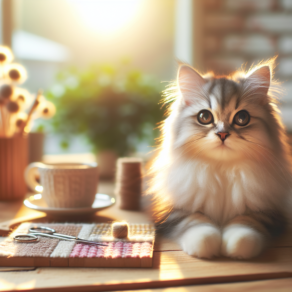 A content tabby cat lounging in the morning sun